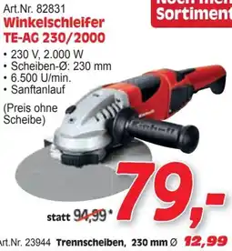 Zgonc Winkelschleifer TE-AG 230/2000 Angebot