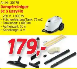 Zgonc Dampfreiniger SC 3 EasyFix Angebot