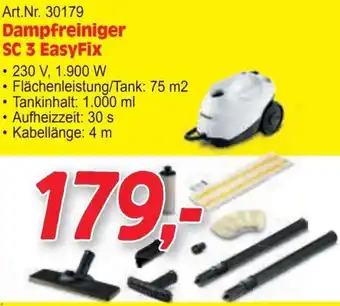 Zgonc Dampfreiniger SC 3 EasyFix Angebot