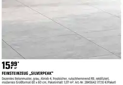 OBI FEINSTEINZEUG „,SILVERPEAK Angebot