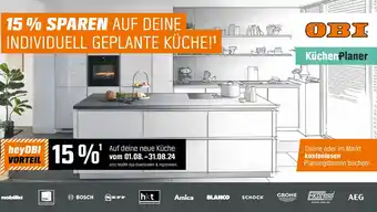 OBI KüchenPlaner Angebot