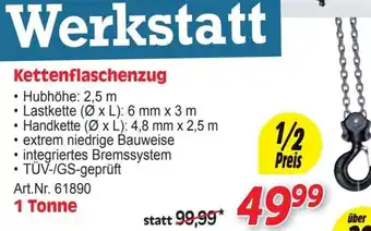 Zgonc Kettenflaschenzug 1 Tonne Angebot