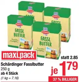Maximarkt Schärdinger Fasslbutter 250g Angebot