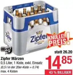 Maximarkt Zipfer Märzen 0.5 Liter Angebot