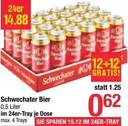 Maximarkt Schwechater Bier 0.5 Liter Angebot