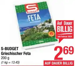 Maximarkt S-BUDGET Griechischer Feta 200g Angebot