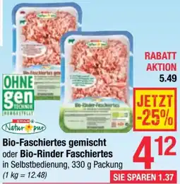 Maximarkt Bio-Faschiertes gemischt oder Bio-Rinder Faschiertes 330g Angebot