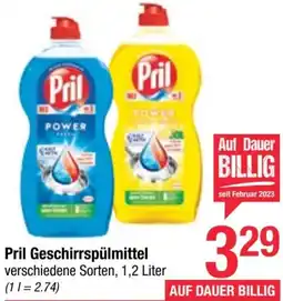 Maximarkt Pril Geschirrspülmittel 1.2 Liter Angebot