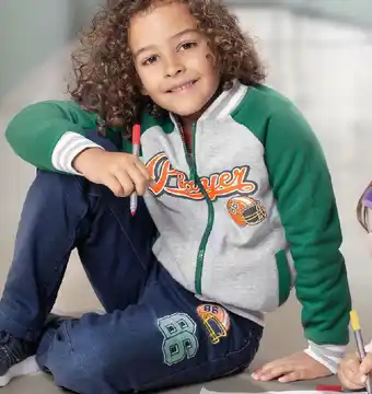 KiK Kinder Collegejacke Angebot