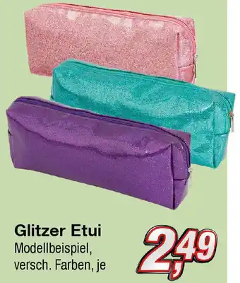 KiK Glitzer Etui Angebot