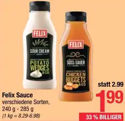 Maximarkt Felix Sauce 240 g - 285 g Angebot