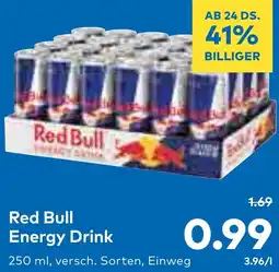 T&G Red Bull Energy Drink 250ml Angebot