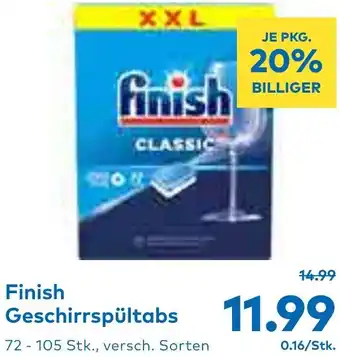 T&G Finish Geschirrspültabs Angebot