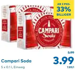 T&G Campari Soda 5 x 0.1L Angebot