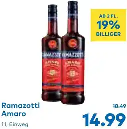 T&G Ramazotti Amaro 1L Angebot