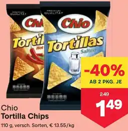 MPreis Tortilla Chips 110g Angebot