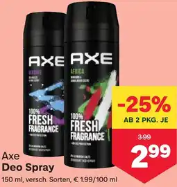 MPreis Deo Spray Angebot