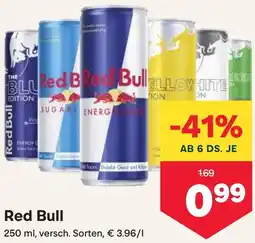 MPreis Red Bull 250ml Angebot