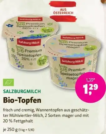 Denn's Biomarkt Bio-Topfen Angebot