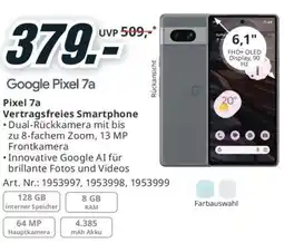 Media Markt Google Pixel 7a Vertragsfreies Smartphone Angebot