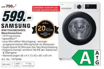 Media Markt WW11DG5B25AEEG Waschmaschine Angebot