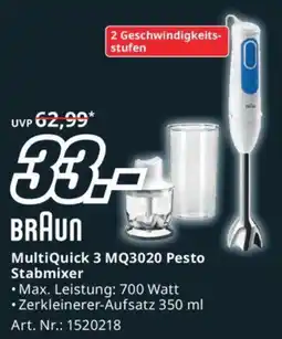 Media Markt MultiQuick 3 MQ3020 Pesto Stabmixer Angebot
