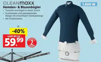 Lidl Hemden- & Blusenbügler Angebot