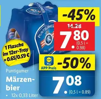 Lidl Puntigamer Märzen- bier Angebot