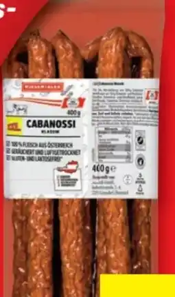 Lidl Cabanossi Angebot