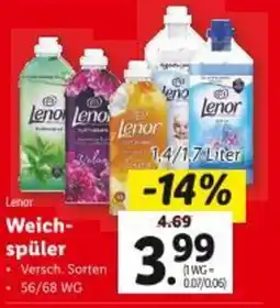 Lidl Weichspuler Angebot