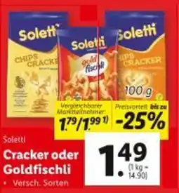 Lidl Cracker oder Goldfischli Angebot
