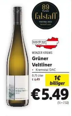 Lidl Grüner Veltliner Angebot