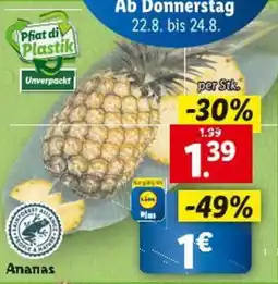 Lidl Ananas Angebot