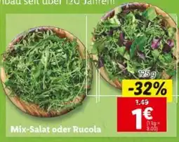 Lidl Mix-Salat oder Rucola 125g Angebot