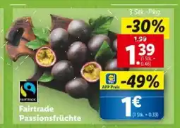 Lidl Fairtrade Passionsfrüchte Angebot