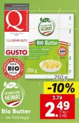 Lidl Bio Butter 250g Angebot