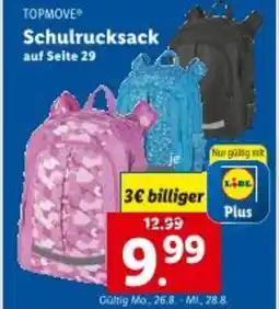 Lidl Schulrucksack Angebot