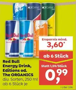 ADEG Red Bull Energy Drink, Editions od. The ORGANICS Angebot