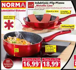 Norma Induktions Flip Pfanne 26 cm Angebot