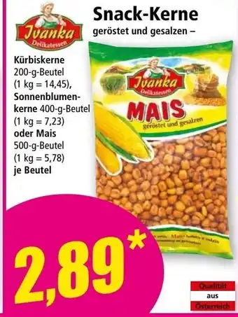 Norma Snack-Kerne Angebot