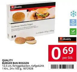 Transgourmet Quality burger bun roggen Angebot