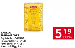 Transgourmet Barillia emilianne chef Angebot