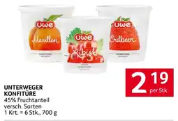 Transgourmet Unterweger konfiture Angebot