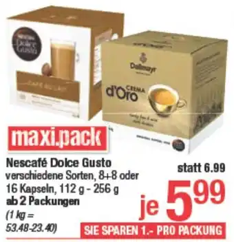 Maximarkt Nescafé Dolce Gusto Angebot