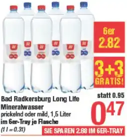 Maximarkt Bad Radkersburg Long Life Mineralwasser Angebot