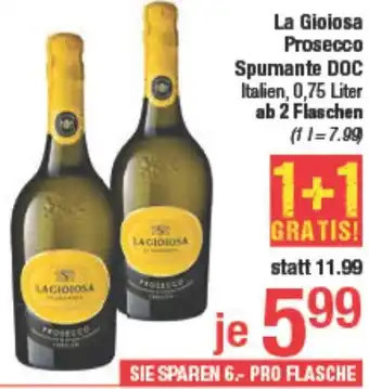 Maximarkt La Gioiosa Prosecco Spumante DOC Angebot