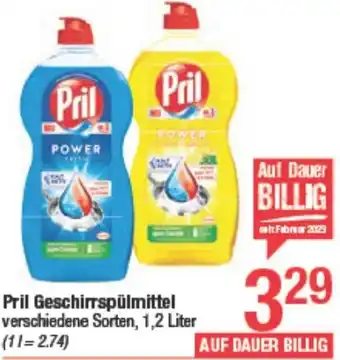 Maximarkt Pril Geschirrspülmittel Angebot