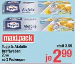 Maximarkt Toppits Alufolie Kraftwaben Angebot