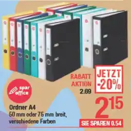 Maximarkt Ordner A4 Angebot
