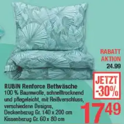 Maximarkt RUBIN Renforce Bettwäsche Angebot